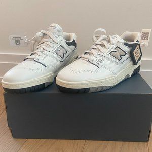 New Balance 550 - Cream and Black (7.5 W / 6 M) (NEW)